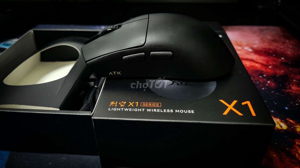 Chuột ATK X1 SE Không dây/Có dây Đen. Mua bán Phụ kiện (Màn hình, Chuột...) tại Quận Ô Môn Cần Thơ được đăng bởi dd aa hình 1