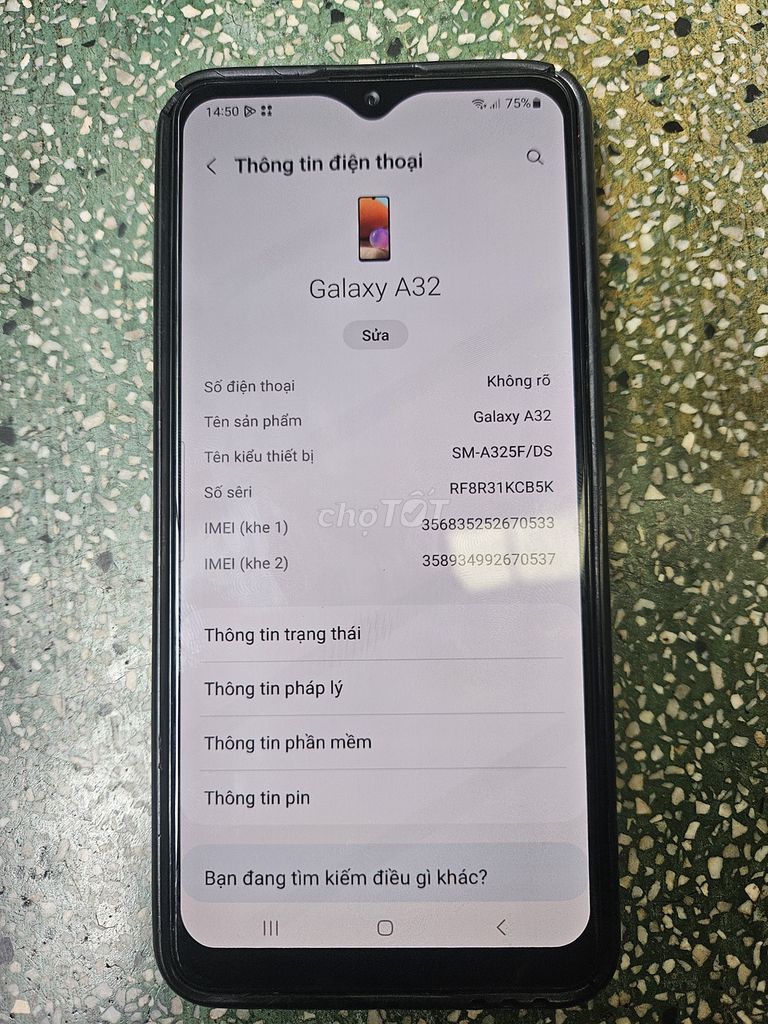 Samsung Galaxy A32 6GB/128GB . Mua bán Điện thoại tại Huyện Bến Lức Long An được đăng bởi Lâm Long hình 1