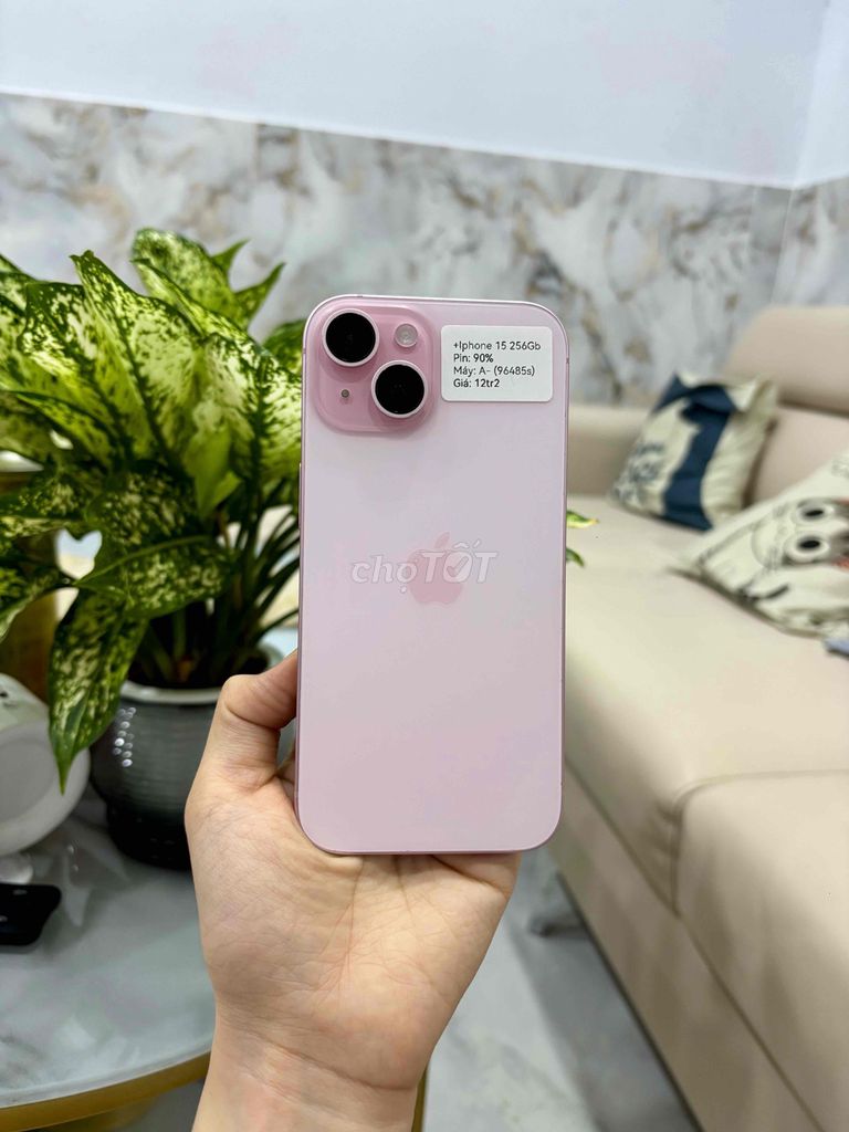 Apple iPhone 15 256GB Hồng Zin all pin zin 90 KHA. Mua bán Điện thoại tại Huyện Hóc Môn Tp Hồ Chí Minh được đăng bởi SIRI STORE HCM hình 1