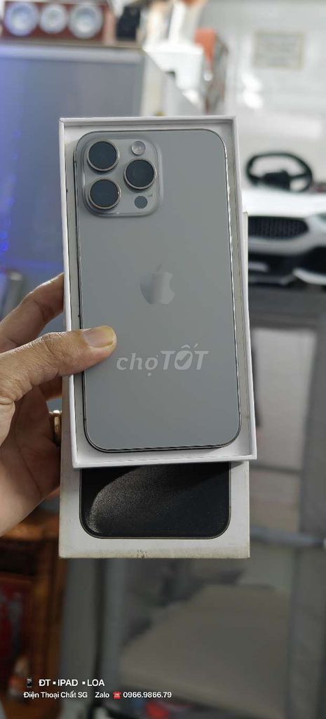 Apple iPhone 15 Pro Max 256GB Xám. Mua bán Điện thoại tại Quận Tân Bình Tp Hồ Chí Minh được đăng bởi Hùng hình 1