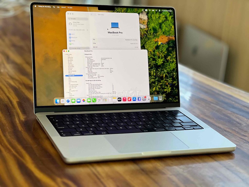 Apple MacBook Pro 14 inch M2 Pro 16GB/512GB Bạc. Mua bán Laptop tại Quận Hải Châu Đà Nẵng được đăng bởi Việt Lê hình 1