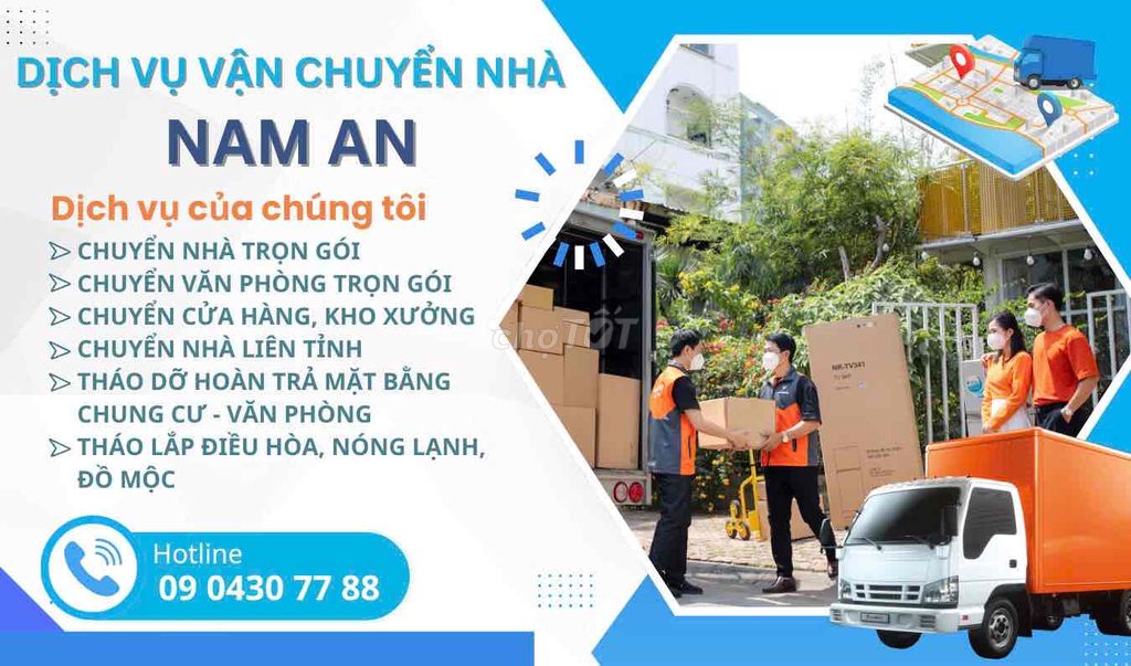 Vận chuyển nhà, Văn Phòng, Nhà trọ, tháo dỡ,…