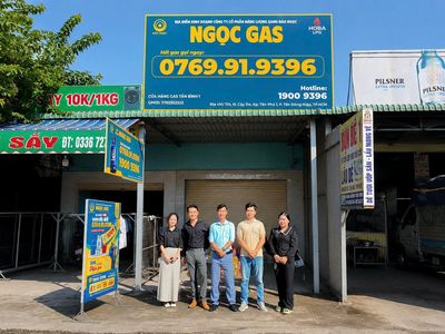 Tuyển NV Giao Gas Dĩ An-Lương 8-12Tr/Tháng, Bao Ở