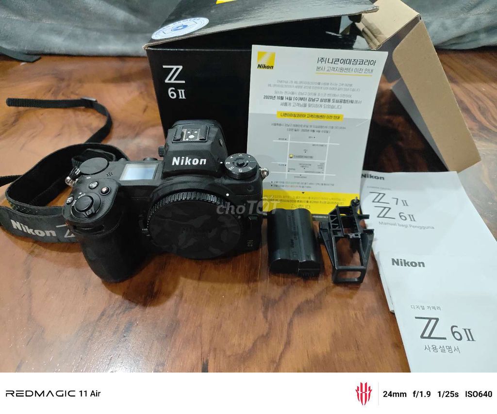 Máy ảnh Nikon Z6ii. Mua bán Máy ảnh, Máy quay tại Thị xã Hương Thủy Thừa Thiên Huế được đăng bởi Nguyễn Bùi Vũ hình 1