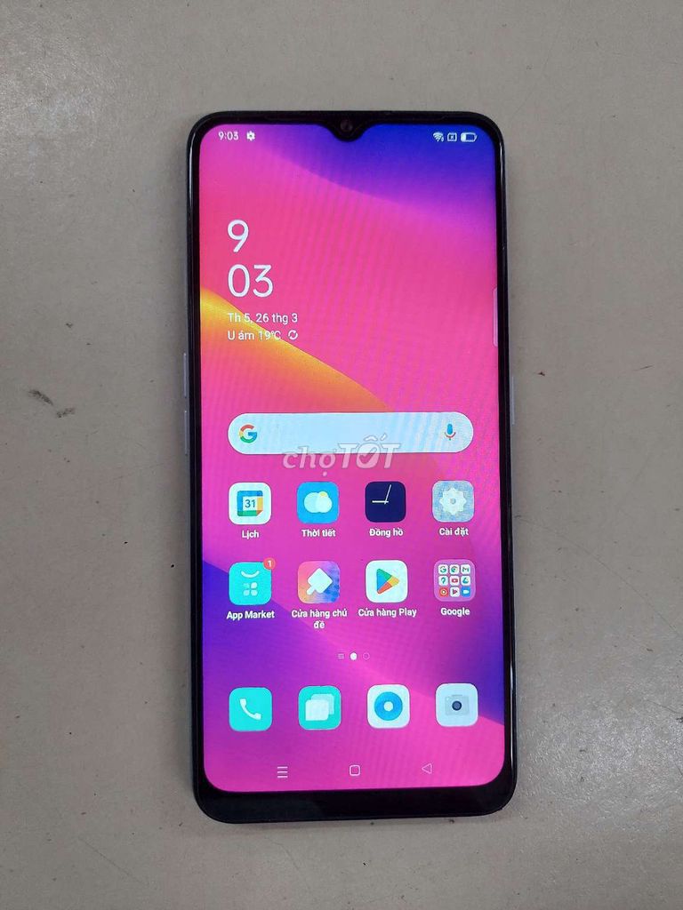 Oppo A5 Xanh tím. Mua bán Điện thoại tại Quận Thanh Khê Đà Nẵng được đăng bởi Út hình 1