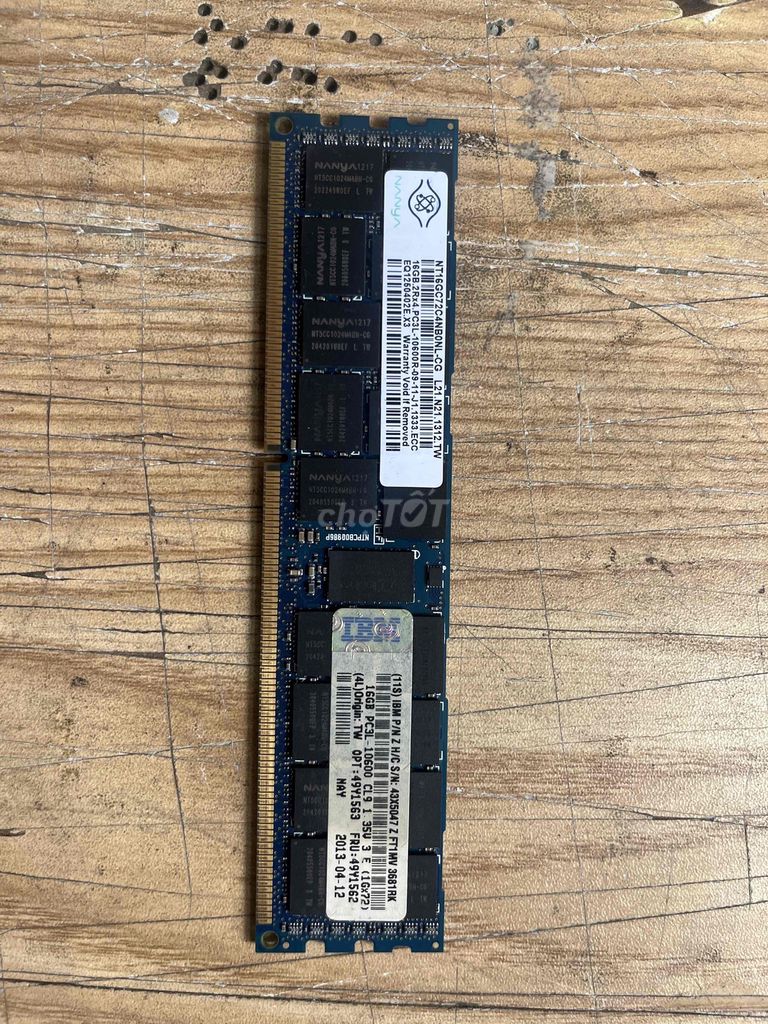 bán ram sử dụng tốt. Mua bán Linh kiện (RAM, Card...) tại Quận Ba Đình Hà Nội được đăng bởi Vũ Văn Trung hình 1