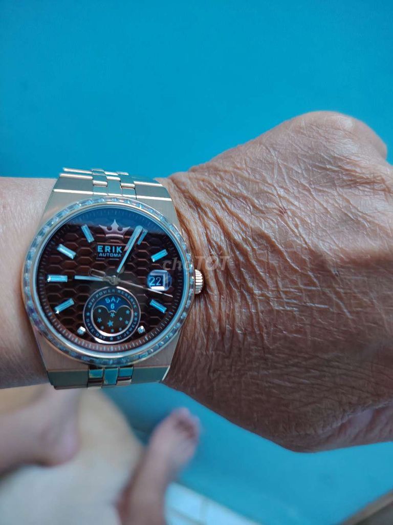 Đồng hồ Erika Kính sapphire 40mm. Mua bán Đồng hồ tại Quận Gò Vấp Tp Hồ Chí Minh được đăng bởi Hung hình 1