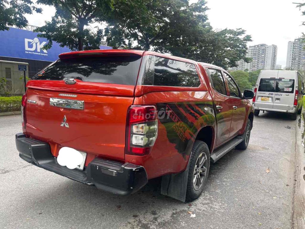Mitsubishi Triton 2022 4x2 AT  odo 42000 km zin. Mua bán Ô tô tại Quận Hoàng Mai Hà Nội được đăng bởi tran duc khien hình 4