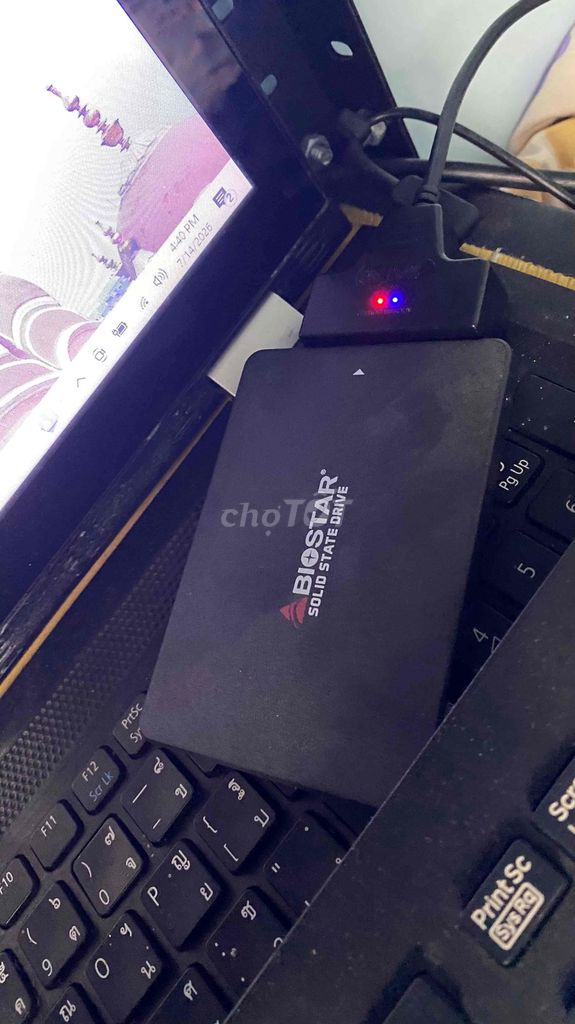 Ổ cứng SSD Biostar S160 128GB Đen. Mua bán Linh kiện (RAM, Card...) tại Quận Ninh Kiều Cần Thơ được đăng bởi Phạm Bảo Long hình 1