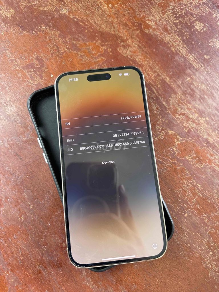 Apple iPhone 14 Pro Max 256GB Vàng Khóa iCloud. Mua bán Điện thoại tại Huyện Càng Long Trà Vinh được đăng bởi vo minh hien hình 1