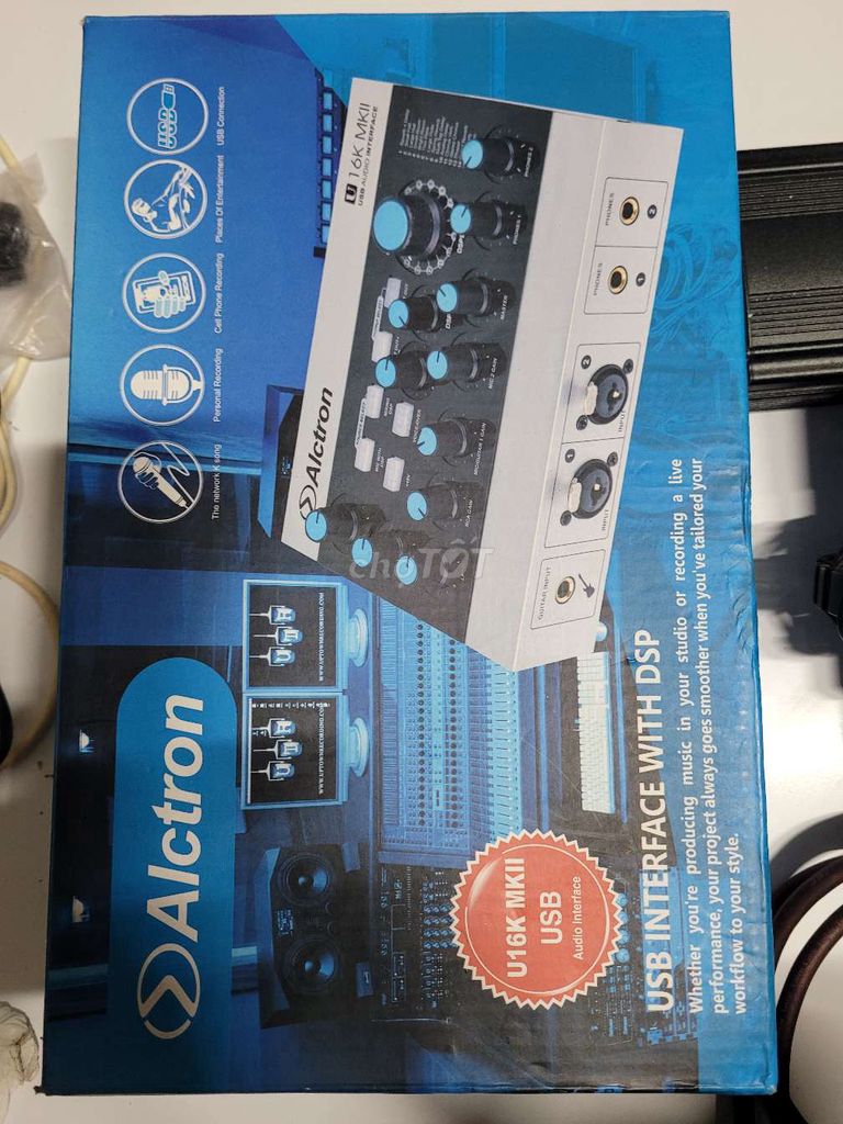 Sound card Alctron U16K MKII. Mua bán Phụ kiện (Màn hình, Chuột...) tại Thành phố Đà Lạt Lâm Đồng được đăng bởi Giabao hình 1