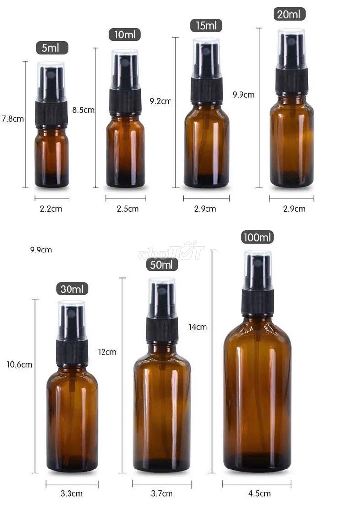 Chai xịt phun sương thủy tinh 100ml - 65 chai. Mua bán Dụng cụ nhà bếp tại Quận Thanh Xuân Hà Nội được đăng bởi Giang hình 1