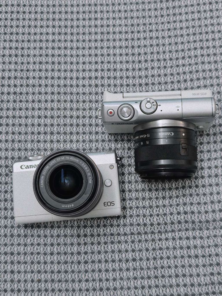 canon m100 + kit đẹp. Mua bán Máy ảnh, Máy quay tại Huyện Thanh Trì Hà Nội được đăng bởi oliu camera  hình 1