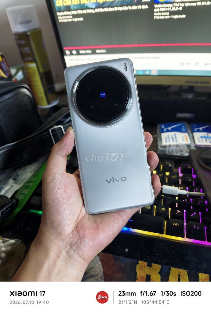 Vivo X200 Pro Titan Đã sử dụng. Mua bán Điện thoại tại Quận Nam Từ Liêm Hà Nội được đăng bởi An Hà hình 1