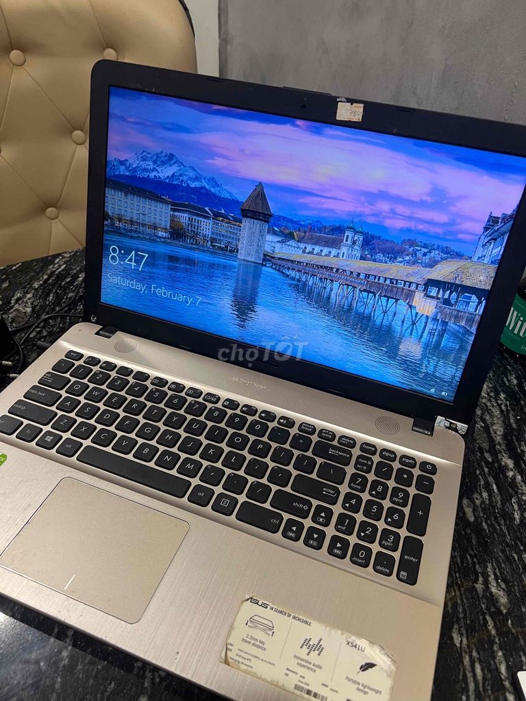 Laptop Asus Đen bạc. Mua bán Laptop tại Huyện Gia Lâm Hà Nội được đăng bởi Linh hình 1