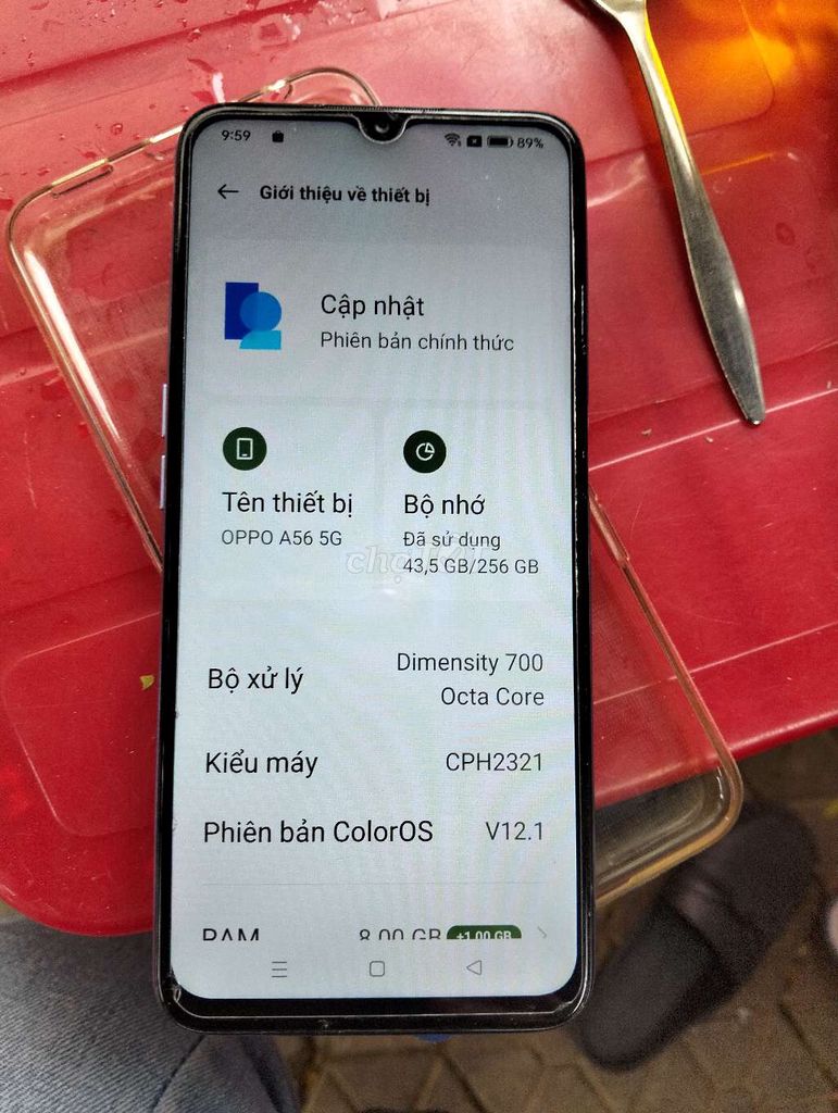 OPPO A56 5G 256GB Bạc. Mua bán Điện thoại tại Quận Cẩm Lệ Đà Nẵng được đăng bởi mai hình 1