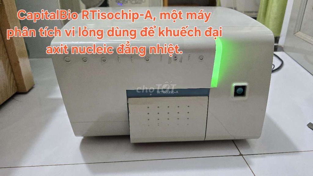 Máy phân tích vi lỏng CapitalBio RTisochip-A Trắng. Mua bán Đồ chuyên dụng, Giống nuôi trồng tại Huyện Thủ Thừa Long An được đăng bởi Triều hình 1