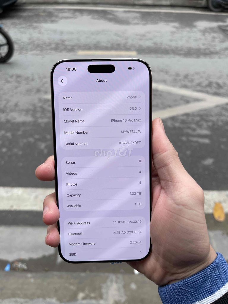 Apple iPhone 16 Pro Max 1TB LLA Full zin. Mua bán Điện thoại tại Quận Hai Bà Trưng Hà Nội được đăng bởi Nguyễn Gia Cường hình 1