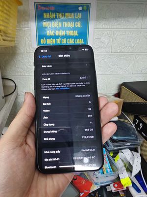 iphone x 256gb quốc tế icloud off 1,6tr T Plus nhé