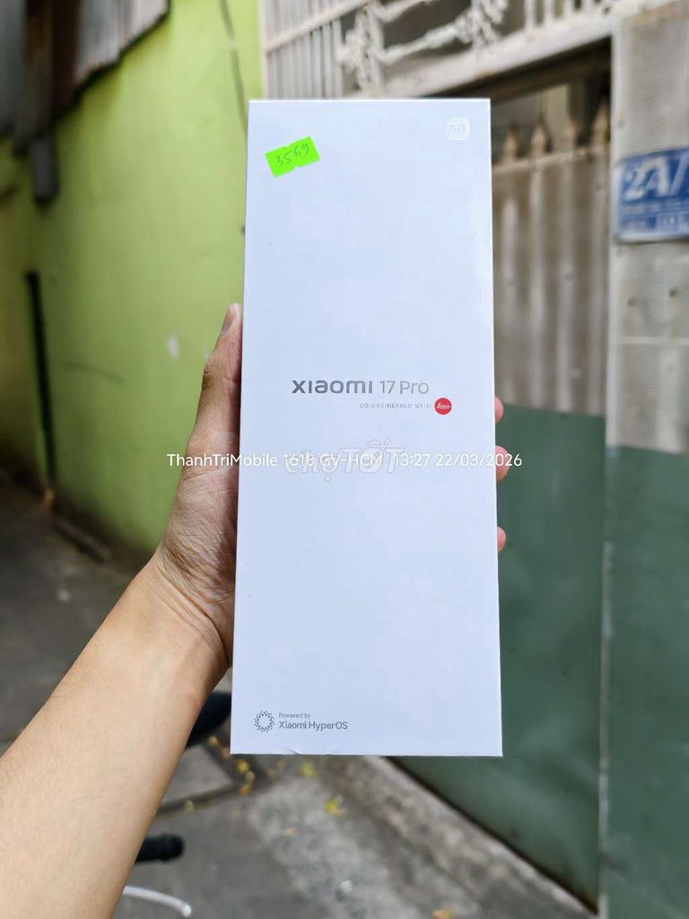 Xiaomi Mi 17 Pro Trắng 12/256 newseal bản nd. Mua bán Điện thoại tại Quận Gò Vấp Tp Hồ Chí Minh được đăng bởi Thanh Tri hình 1
