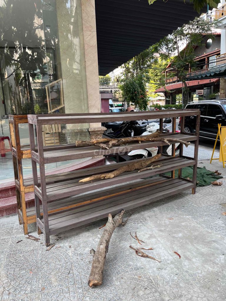 Kệ gỗ 2 tầng màu Nâu. Mua bán Tủ, kệ gia đình tại Quận Ngũ Hành Sơn Đà Nẵng được đăng bởi Nguyễn Thị Cẩm Ly hình 1