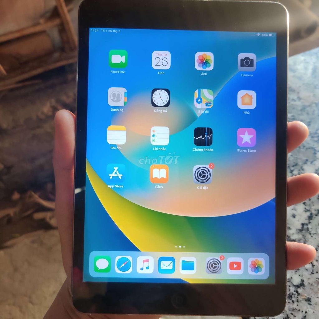 Ipad mini2 64g wifi 4g . grey . keng. Mua bán Máy tính bảng tại Thành phố Đà Lạt Lâm Đồng được đăng bởi tiến Phát Lộc  hình 2