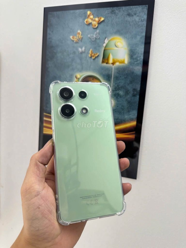 Xiaomi Redmi Note 13 128GB Xanh lá Đã sử dụng. Mua bán Điện thoại tại Quận Cầu Giấy Hà Nội được đăng bởi Hội Đồ Điện Tử hình 1