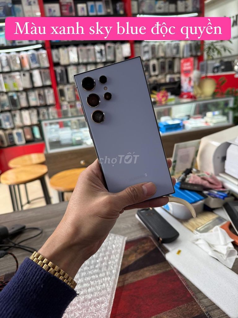 S24 Ultra New Seal Màu xanh độc quyền. Mua bán Điện thoại tại Quận Thanh Xuân Hà Nội được đăng bởi Vinh Râu Samsung hình 1