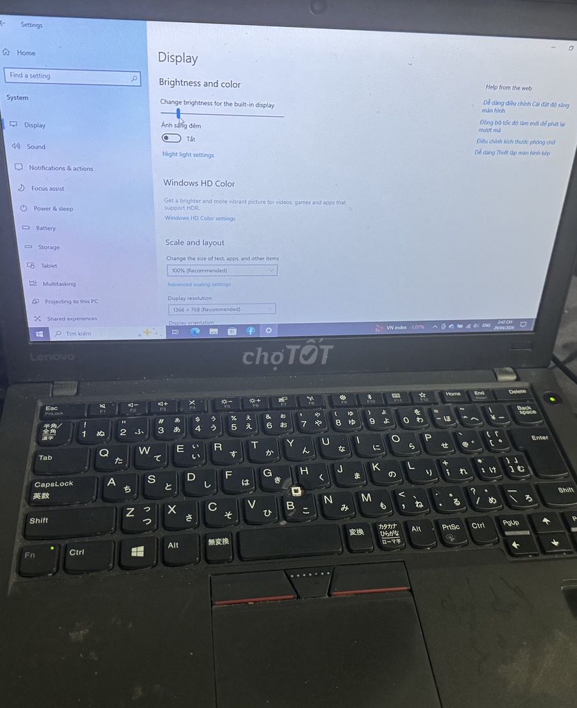 Lenovo ThinkPad X270 Đen. Mua bán Laptop tại Huyện Bến Lức Long An được đăng bởi nhy hình 1