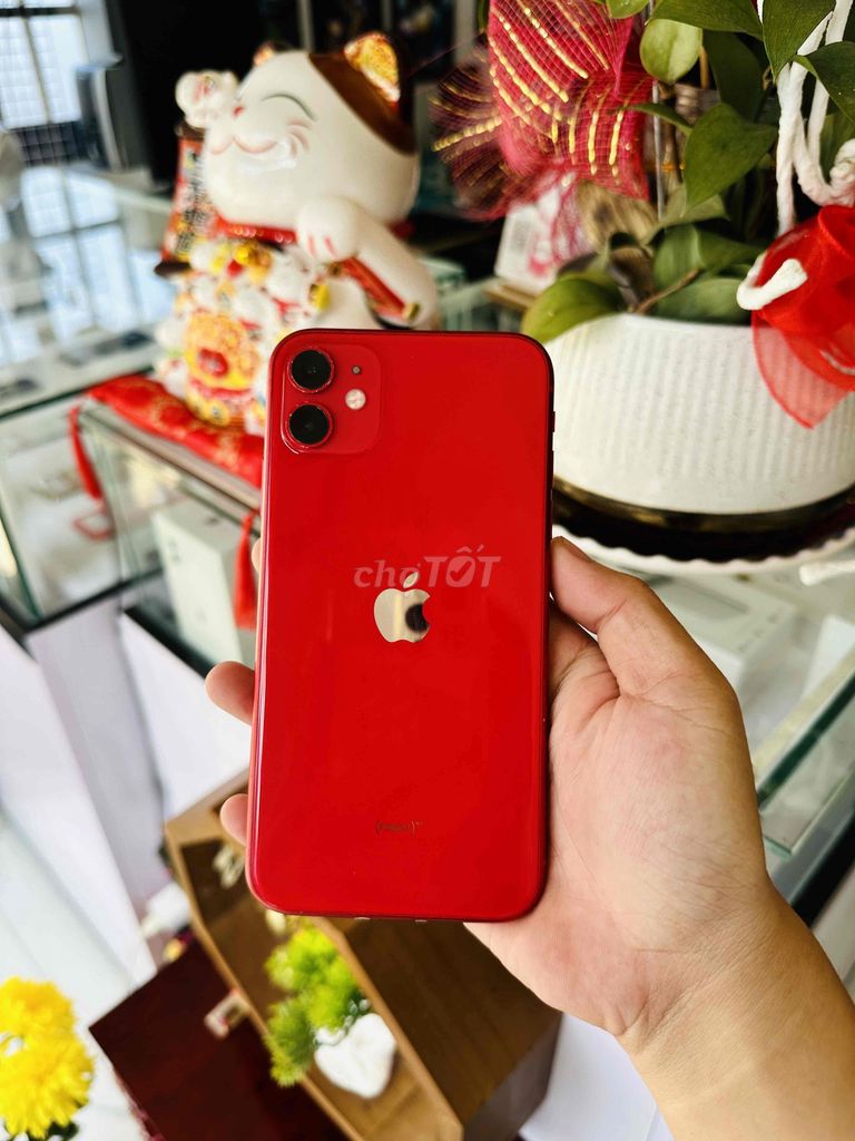 Apple iPhone 11 64GB Đỏ. Mua bán Điện thoại tại Thị xã Phú Mỹ Bà Rịa - Vũng Tàu được đăng bởi BI TÁO PHƯỚC LẬP hình 1