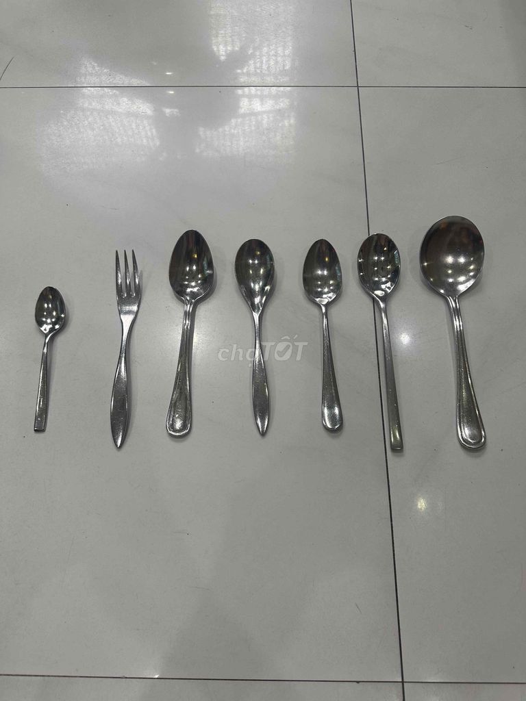 Muỗng nĩa Inox Bạc. Mua bán Dụng cụ nhà bếp tại Huyện Bình Chánh Tp Hồ Chí Minh được đăng bởi yen nhi hình 1