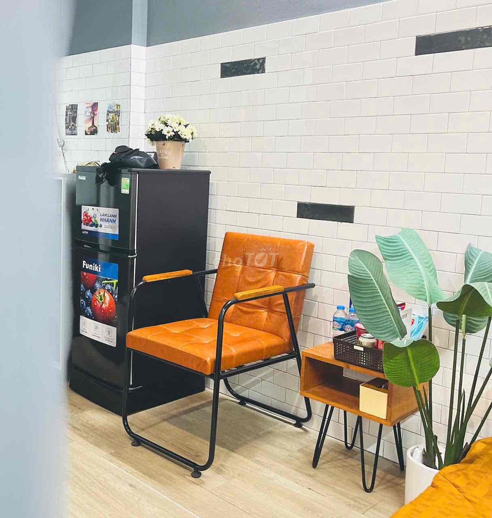 Ghế sofa đơn Da Nâu Hiện đại. Mua bán Bàn ghế tại Quận Hoàng Mai Hà Nội được đăng bởi Hoang Minh Nhat  hình 1