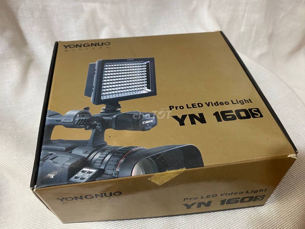 Đèn LED Yongnuo YN 160S Đen. Mua bán Đồ chuyên dụng, Giống nuôi trồng tại Huyện Trà Ôn Vĩnh Long được đăng bởi maximura hình 1