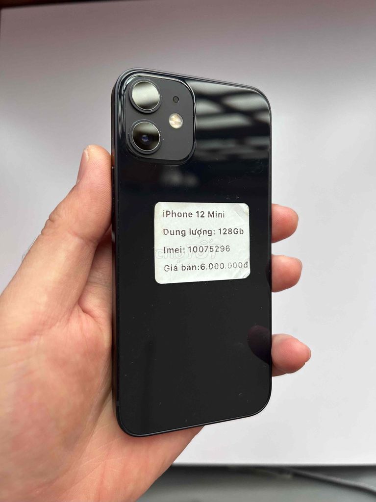 iPhone 12 Mini 128GB Đen máy đẹp keng chuẩn zin. Mua bán Điện thoại tại Thành phố Buôn Ma Thuột Đắk Lắk được đăng bởi Nguyễn Hoàng hình 1