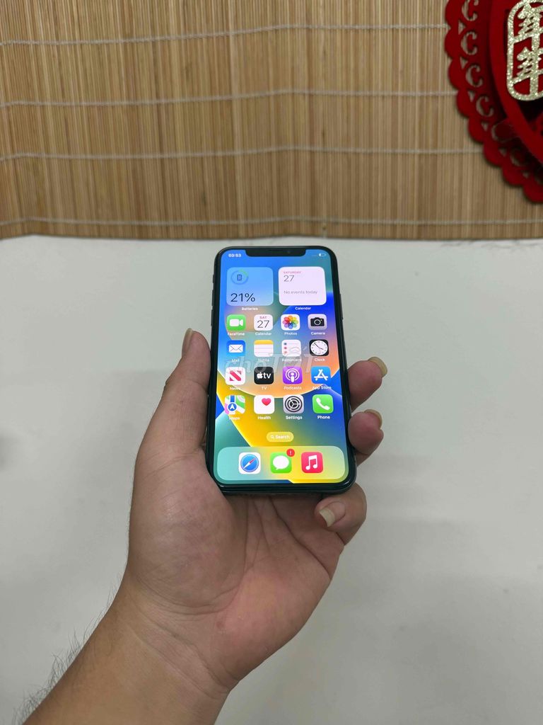 Apple iPhone X 64GB Đen Zin all (pin new). Mua bán Điện thoại tại Quận Đống Đa Hà Nội được đăng bởi CHUNG Mobile hình 1