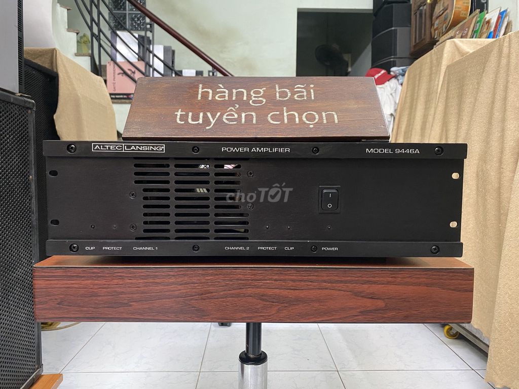 Sale Power ALTEC LANSING 9446A USA 32 sò sắt 1440w. Mua bán Tivi, Âm thanh tại Quận Tân Bình Tp Hồ Chí Minh được đăng bởi nhut audio hình 1