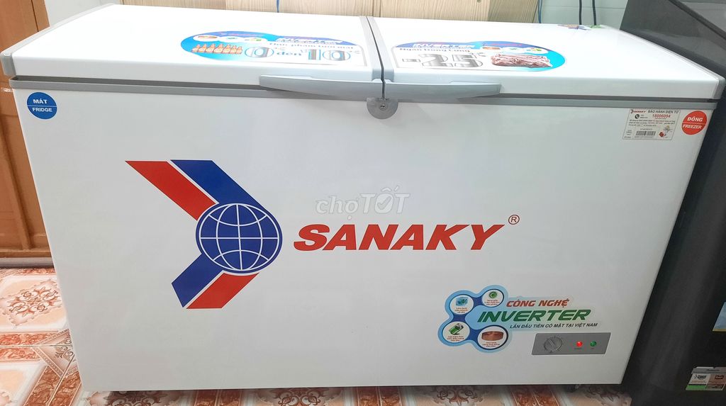 Thanh lý tủ Đông - Mát Sanaky Inverter 280lit