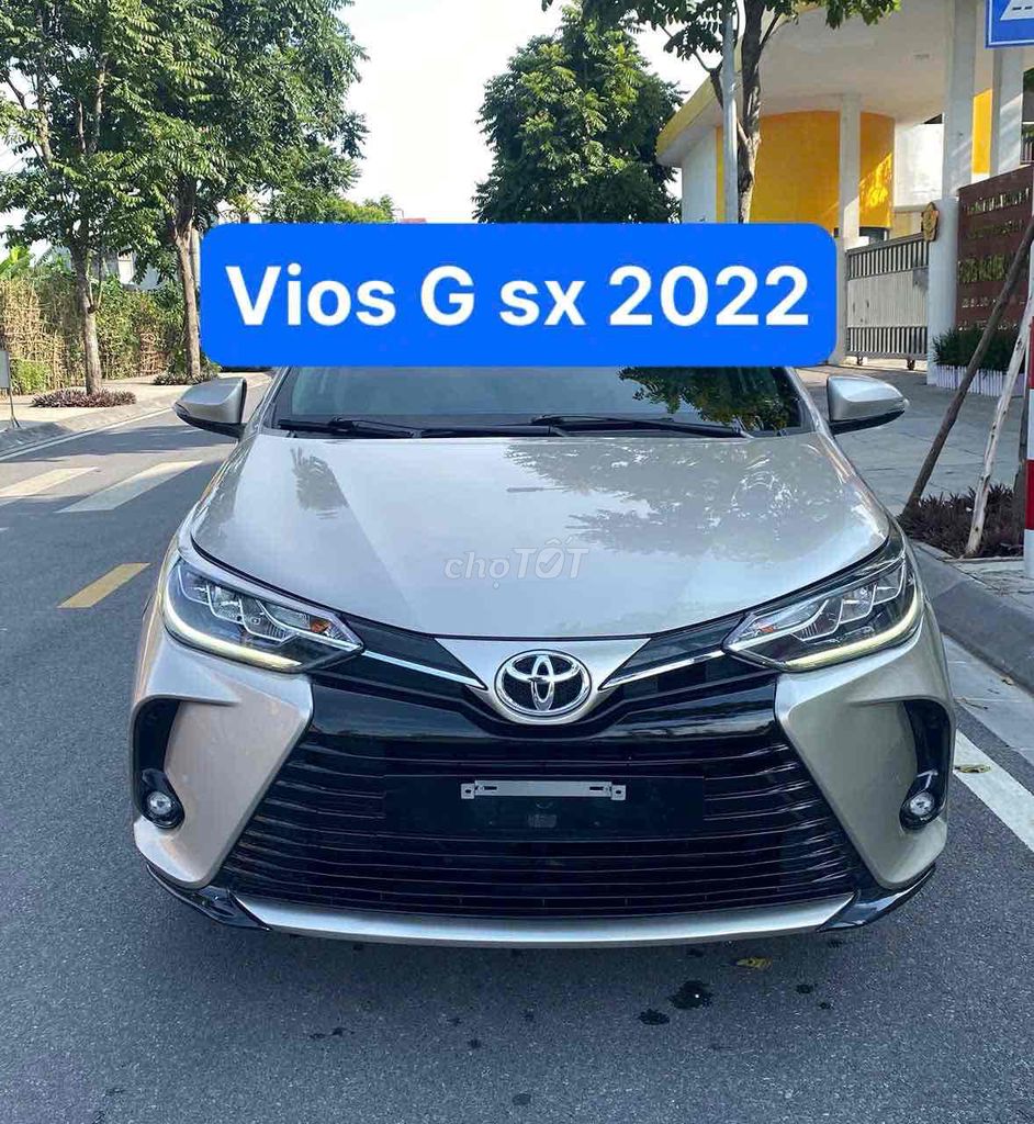 Toyota Vios G CVT sx 2022 - 35000 km