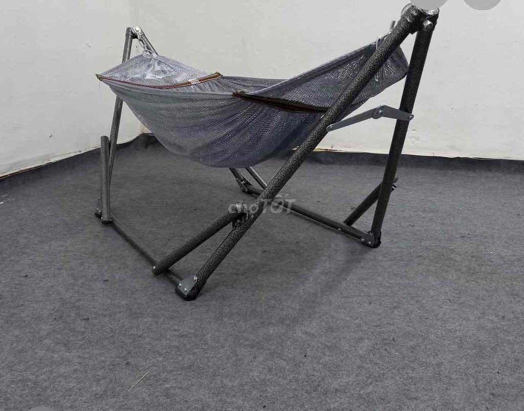 Võng xếp kim loại Xám 230cm Đã sử dụng 1th. Mua bán Nội thất, đồ gia dụng khác tại Quận 12 Tp Hồ Chí Minh được đăng bởi Trương Công Hoanh hình 1