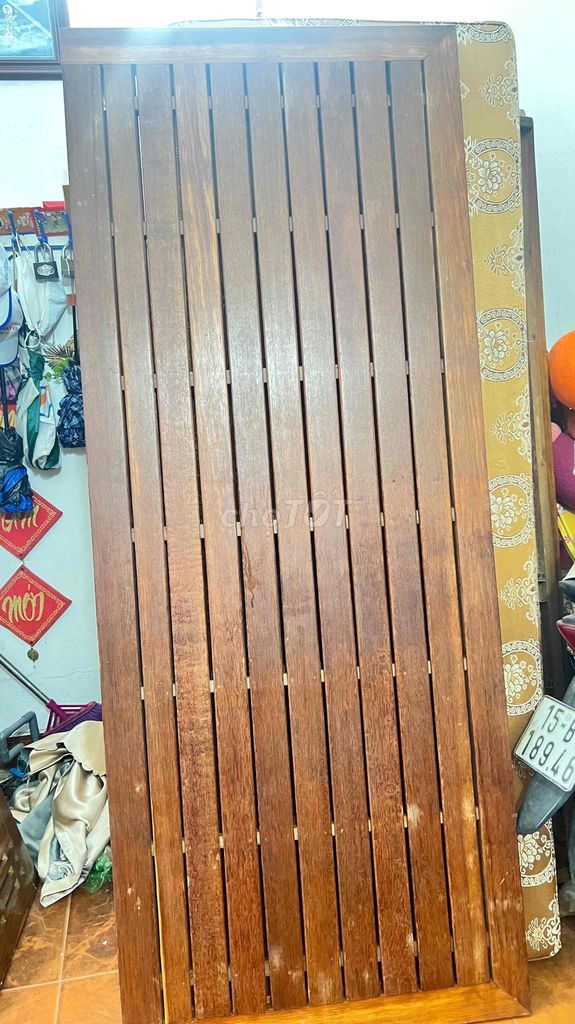 Phản gỗ Gỗ thịt Nâu 1m6 x 2m. Mua bán Giường, chăn ga gối nệm tại Quận Lê Chân Hải Phòng được đăng bởi Nguyễn hình 1