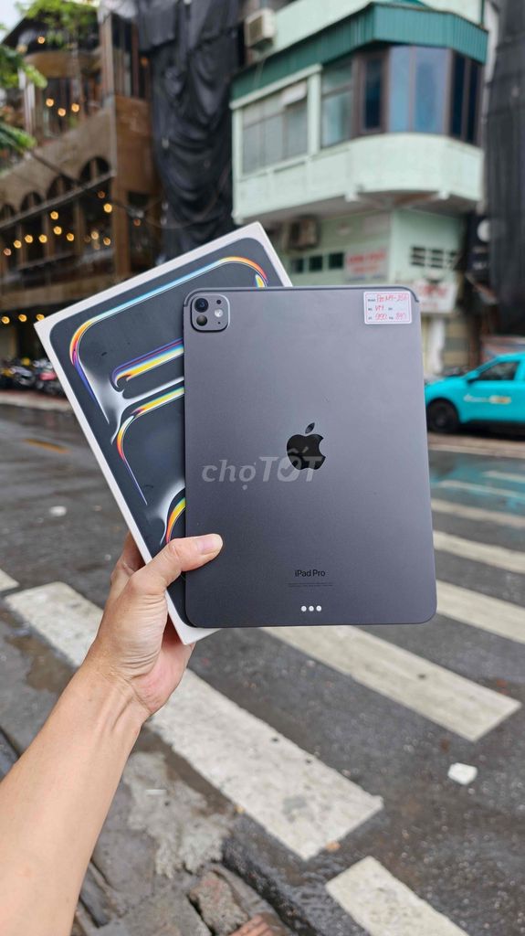 Apple iPad Pro M4 256GB WiFi Vn Fullbox Đẹp 99%. Mua bán Máy tính bảng tại Quận Đống Đa Hà Nội được đăng bởi Quý Hoàng hình 1