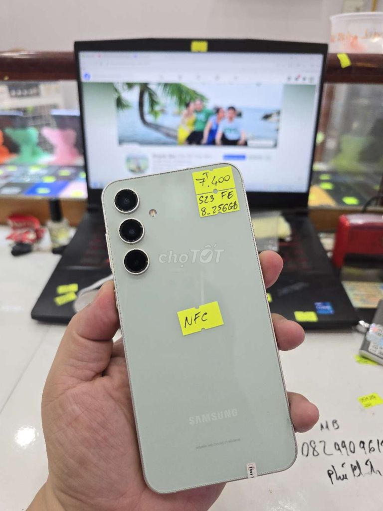 Samsung S23 FE 5G - 256GB. Mua bán Điện thoại tại Thành phố Long Xuyên An Giang được đăng bởi Facebook Cầm Đồ Thúy Vân hình 1