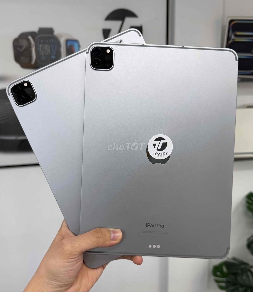 Apple iPad Pro M2 11 inch 128GB Wifi 5G Gray P9x. Mua bán Máy tính bảng tại Quận 10 Tp Hồ Chí Minh được đăng bởi Táo Tốt Apple  hình 1