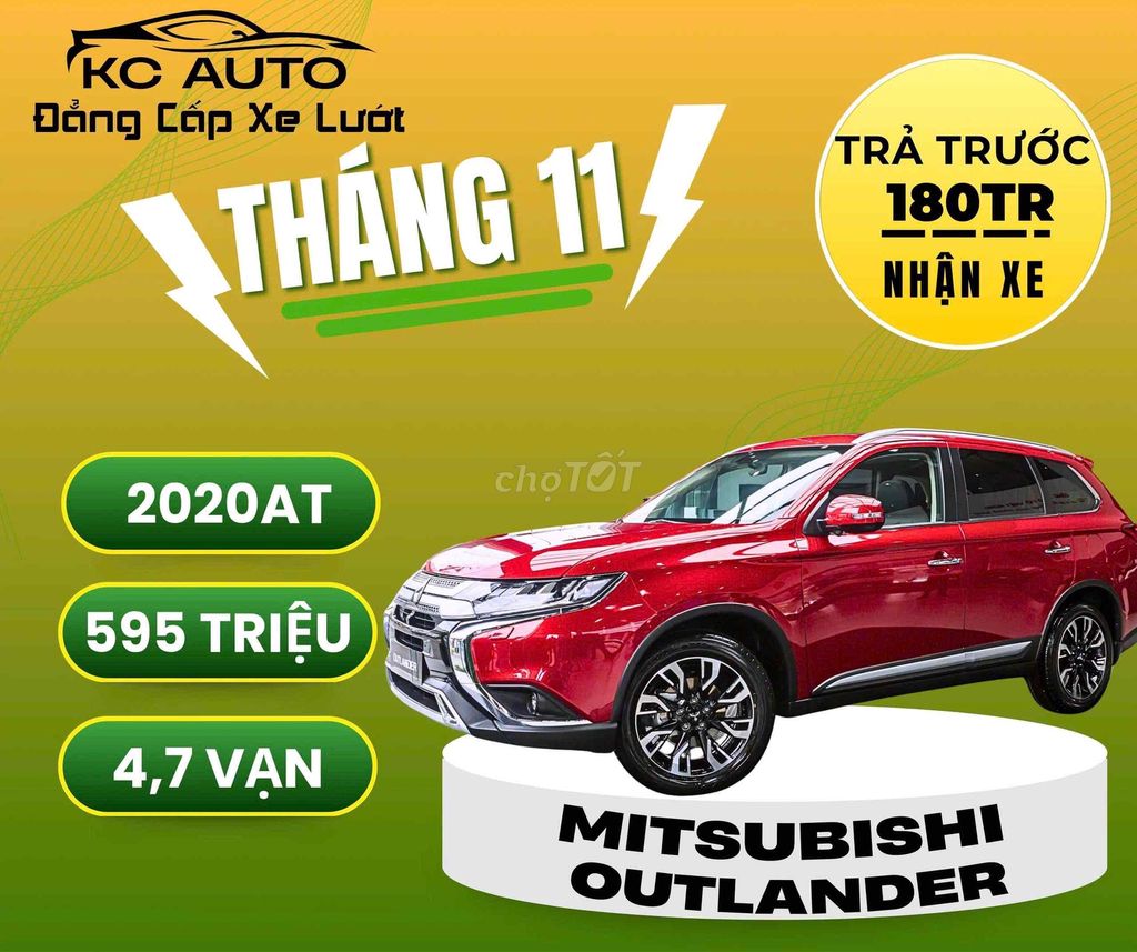 Mitsubishi Outlander 2020 2.0 CVT - 47000 km. Mua bán Ô tô tại Quận Cẩm Lệ Đà Nẵng được đăng bởi nguyễn văn khoa hình 1