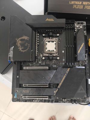 Main MSI MEG X670E ACE / CPU 7950X3D Fulbox 5.26. Mua bán Linh kiện (RAM, Card...) tại Huyện Bình Chánh Tp Hồ Chí Minh được đăng bởi Nguyễn Tuấn Thành