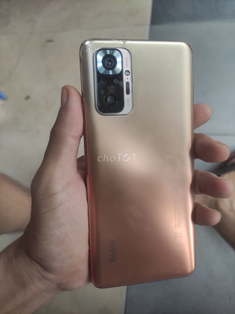 Xiaomi Redmi Note 10 Pro 128GB Vàng đồng. Mua bán Điện thoại tại Quận Gò Vấp Tp Hồ Chí Minh được đăng bởi Long hình 1