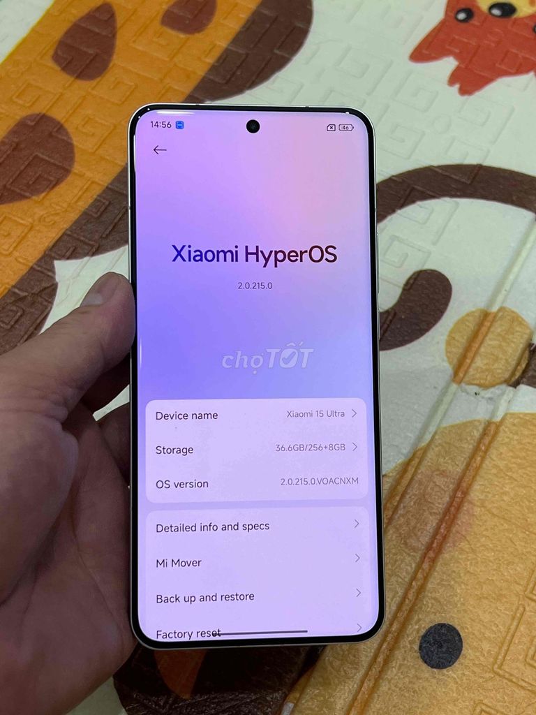 Xiaomi 15 Ultra 256GB Trắng. Mua bán Điện thoại tại Quận Hoàng Mai Hà Nội được đăng bởi Nguyennoi hình 1