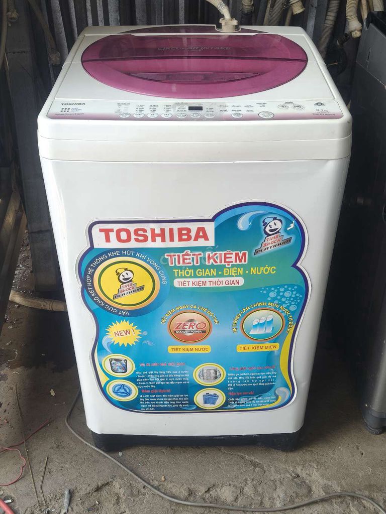 Máy giặt Toshiba 8.2kg Trắng đã dùng. Mua bán Máy giặt tại Thành phố Sóc Trăng Sóc Trăng được đăng bởi Trung Nghĩa hình 1