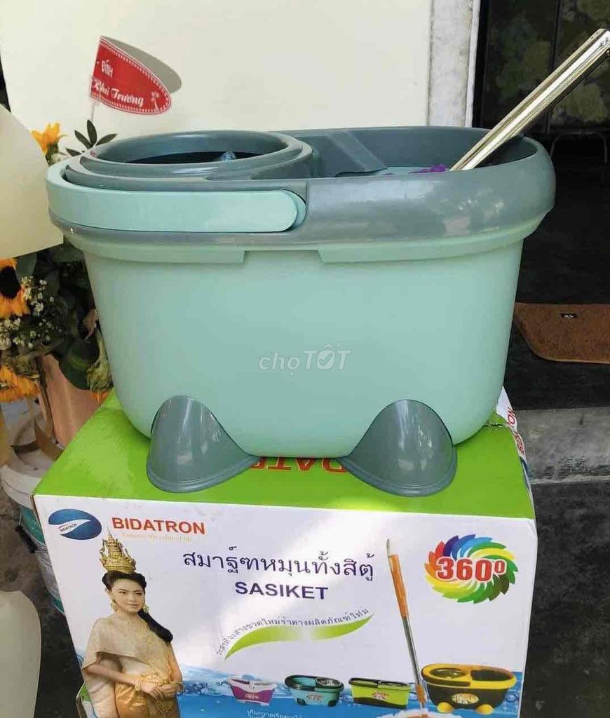 Bộ lau nhà thái. Mua bán Thiết bị vệ sinh, nhà tắm tại Thành phố Huế Thừa Thiên Huế được đăng bởi võ thị bích hà hình 1