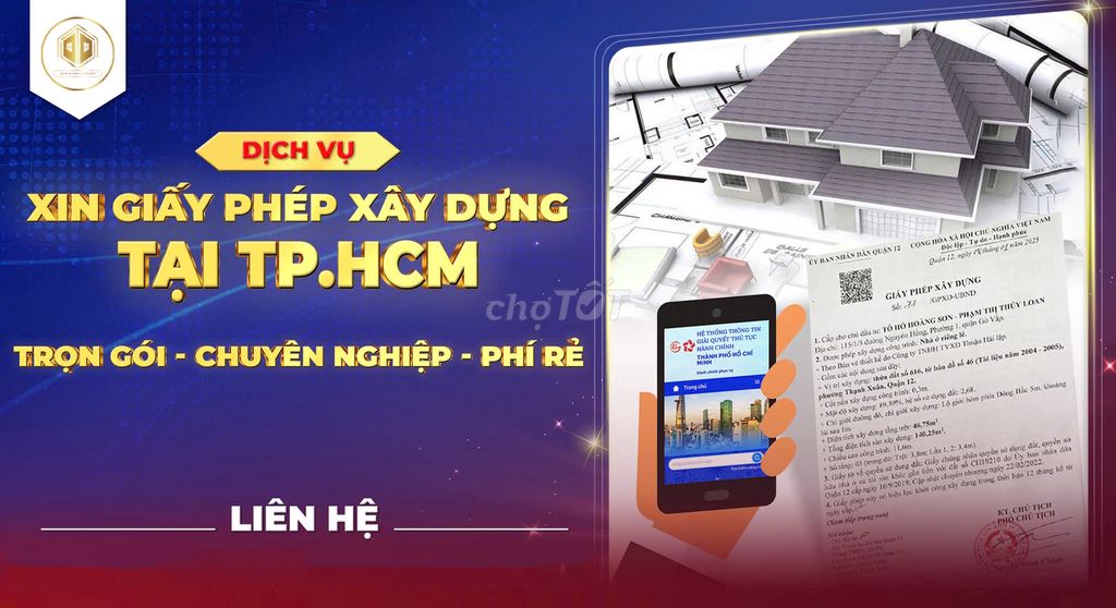 DỊCH VỤ XIN GIẤY PHÉP XÂY DỰNG TRỌN GÓI PHÍ RẺ. Dịch vụ tại Quận Gò Vấp Tp Hồ Chí Minh được đăng bởi Làm giấy tờ nhà đất Sài Gòn hình 1